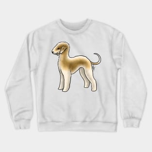 Dog - Bedlington Terrier - Cut - Sandy Crewneck Sweatshirt